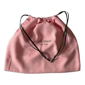 NWOT Kate Spade Pink Drawstring Dust Bag